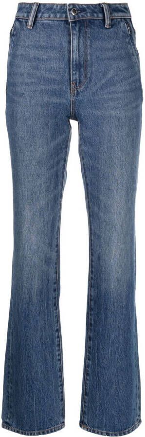 Alexander Wang High waist jeans Blauw