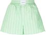 Alexander Wang Zwembroek met logopatch Groen - Thumbnail 1