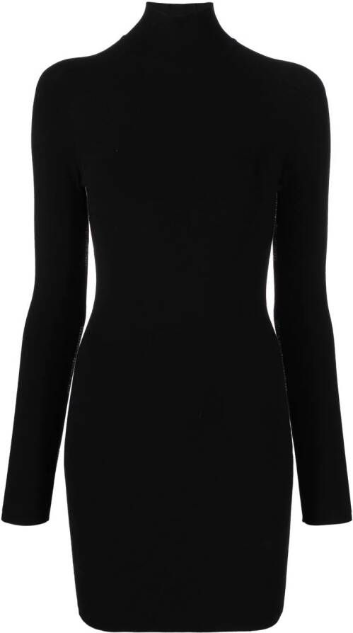 Alexander Wang Intarsia jurk Zwart