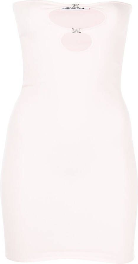 Alexander Wang Jurk met uitgesneden detail Beige