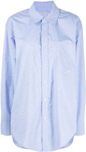 Alexander Wang Katoenen blouse Blauw