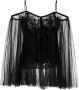 Alexander Wang Tuniek met geborduurd kant Zwart - Thumbnail 1
