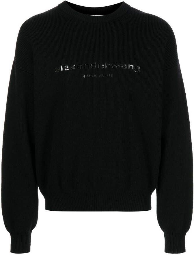 Alexander Wang Trui met logoprint Zwart