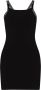 Alexander Wang Mini-jurk met logo Zwart - Thumbnail 1