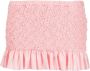 Alexander Wang Mini-rok met ruche afwerking Roze - Thumbnail 1