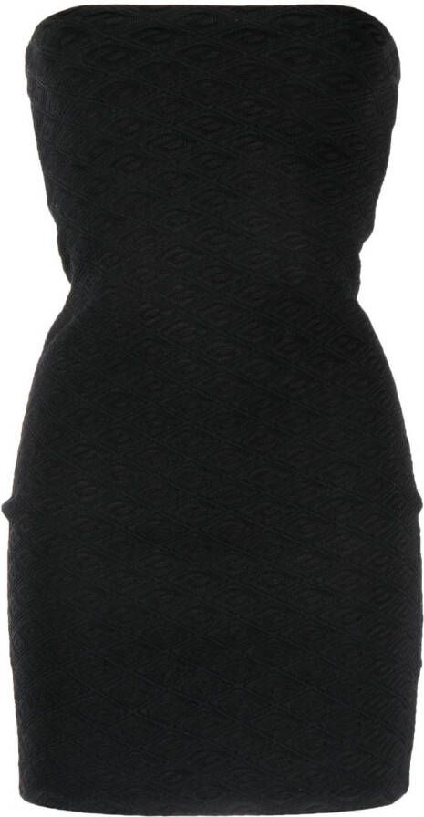 Alexander Wang Mini-jurk met jacquard Zwart