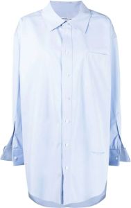 Alexander Wang Oversized blousejurk Blauw