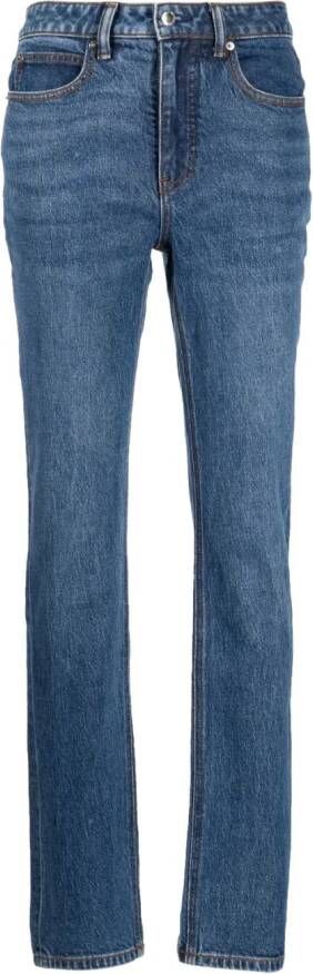 Alexander Wang Straight jeans Blauw