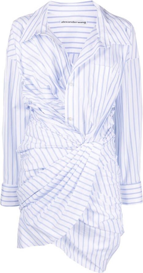 Alexander Wang Asymmetrische blousejurk Wit
