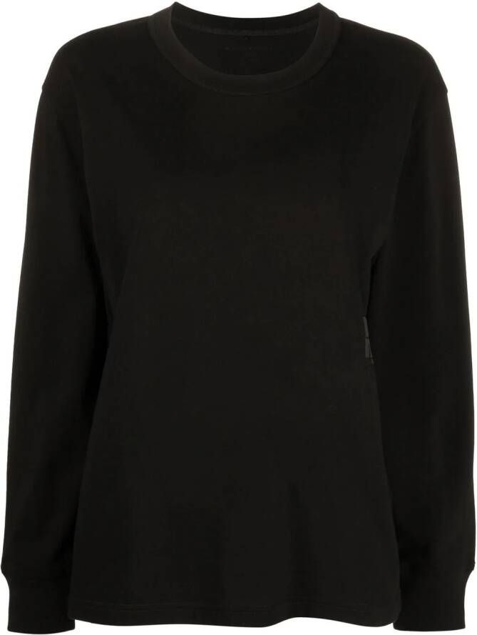 Alexander Wang Sweater met logopatch Zwart