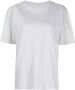 Alexander Wang T-shirt met logoprint Grijs - Thumbnail 1