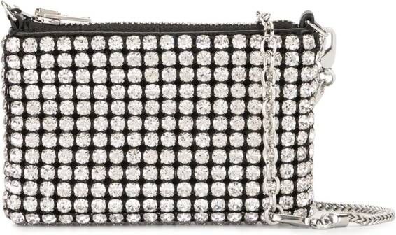 Alexander Wang Wangloc tas met stras Zilver
