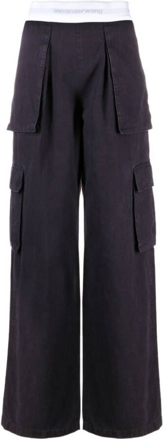 Alexander Wang Broek met elastische taille Zwart