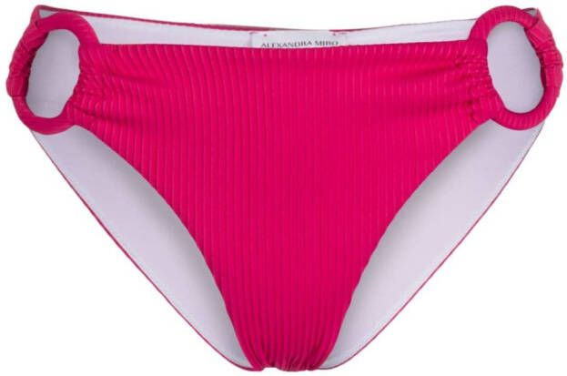 Alexandra Miro Bikinislip met ringdetail Roze