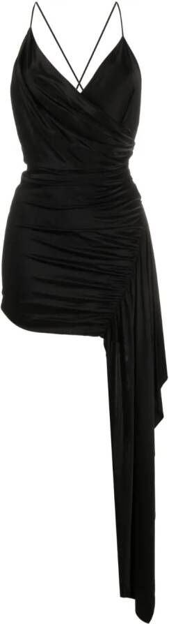 Alexandre Vauthier Asymmetrische jurk Zwart