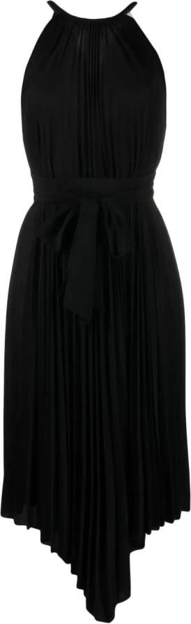 Alexandre Vauthier Asymmetrische jurk Zwart