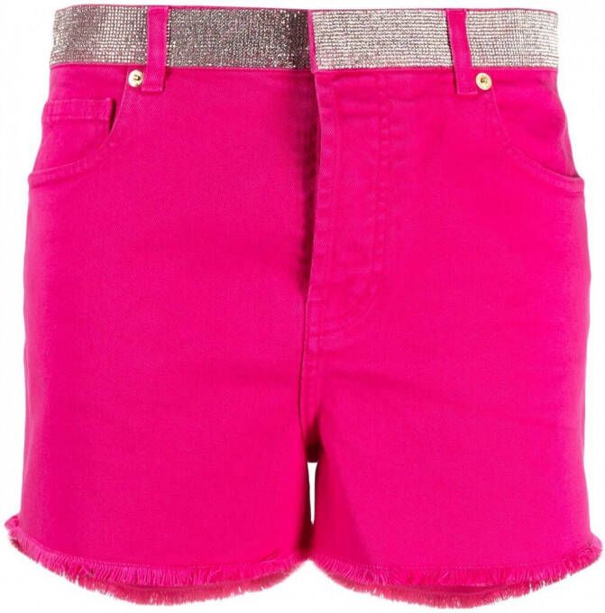 Alexandre Vauthier Denim shorts Roze