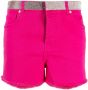 Alexandre Vauthier Denim shorts Roze - Thumbnail 1