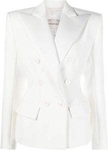 Alexandre Vauthier double-breasted blazer Wit