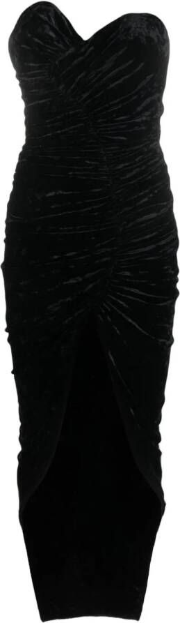 Alexandre Vauthier Fluwelen jurk Zwart