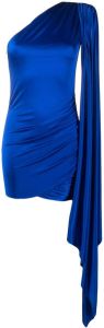 Alexandre Vauthier Gedrapeerde mini-jurk Blauw