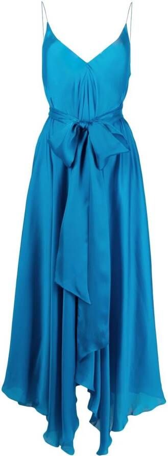 Alexandre Vauthier Gelaagde avondjurk Blauw