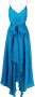 Alexandre Vauthier Gelaagde avondjurk Blauw - Thumbnail 1