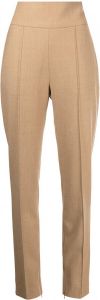 Alexandre Vauthier High waist broek Bruin