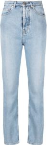 Alexandre Vauthier High waist jeans Blauw