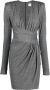 Alexandre Vauthier Mini-jurk met metallic-effect Zilver - Thumbnail 1