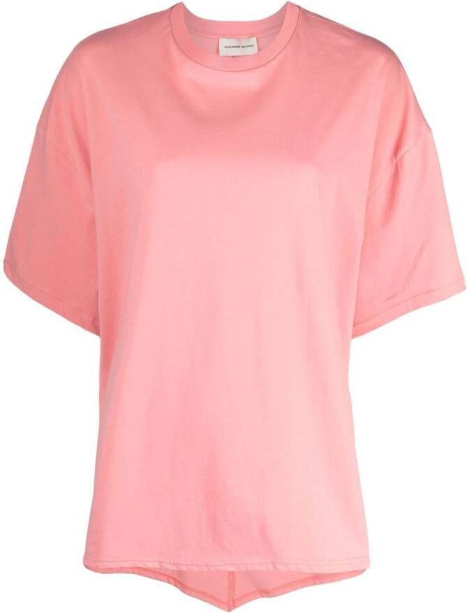 Alexandre Vauthier Oversized T-shirt Roze