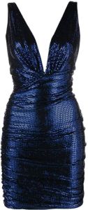 Alexandre Vauthier Mini-jurk met pailletten Blauw