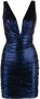 Alexandre Vauthier Mini-jurk met pailletten Blauw - Thumbnail 1