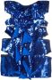 Alexandre Vauthier Strapless mini-jurk Blauw - Thumbnail 1
