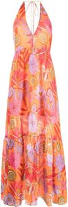 Alice McCall Maxi-jurk met bloemenprint Oranje
