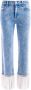 Alice + olivia Jeans verfraaid met kristallen Blauw - Thumbnail 1