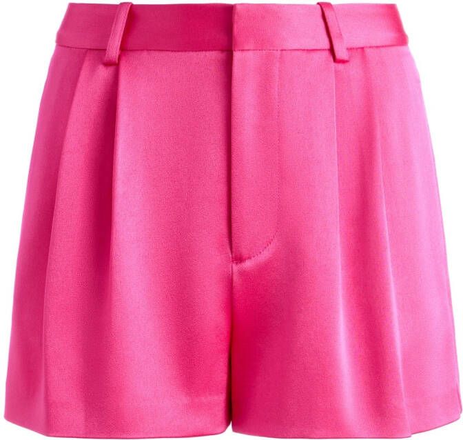Alice + olivia Satijnen shorts Roze