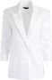 Alice + olivia Blazer met opstaande schouders Wit - Thumbnail 1