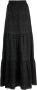 Alice + olivia Gelaagde maxi-rok Zwart - Thumbnail 1