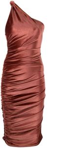 ALIX NYC Asymmetrische jurk Rood