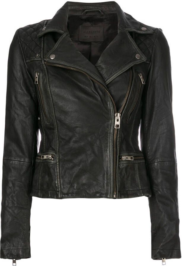 AllSaints Cargo bikerjack Zwart