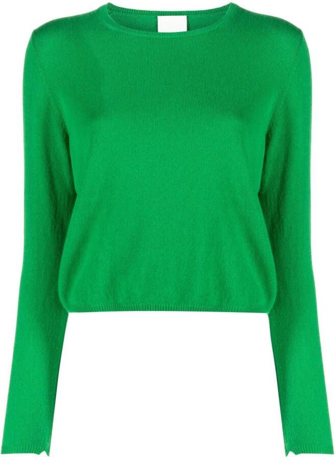 Allude Fijngebreide trui Groen