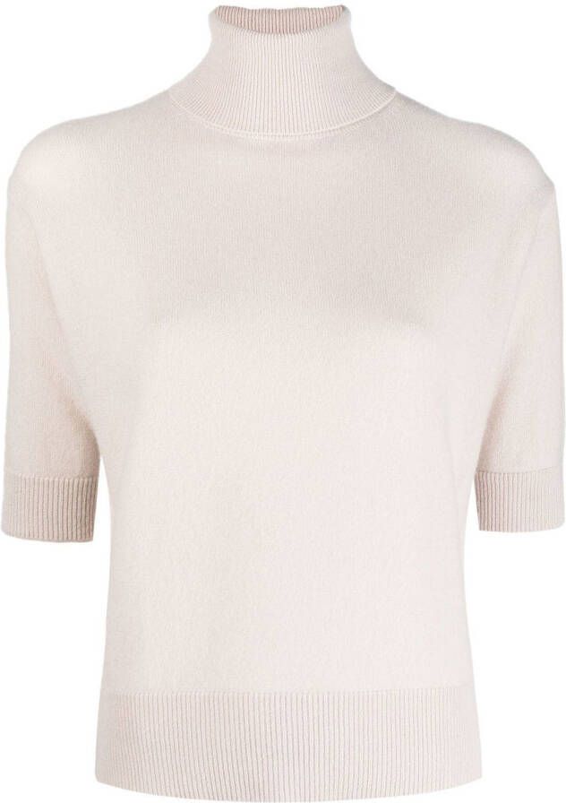 Allude Gebreide coltrui Beige