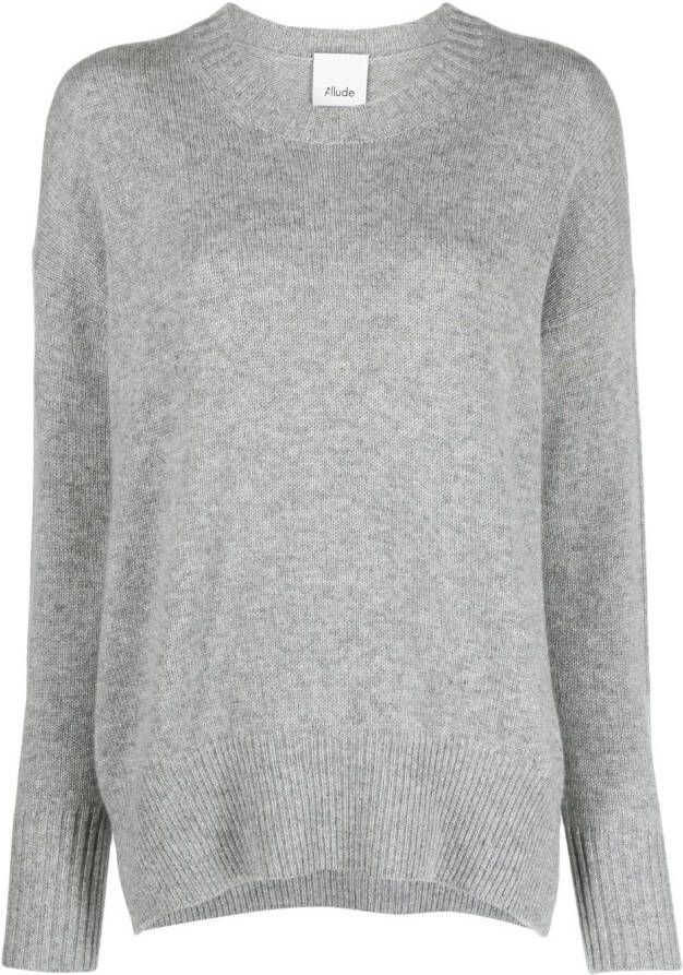 Allude Kasjmier trui Grijs
