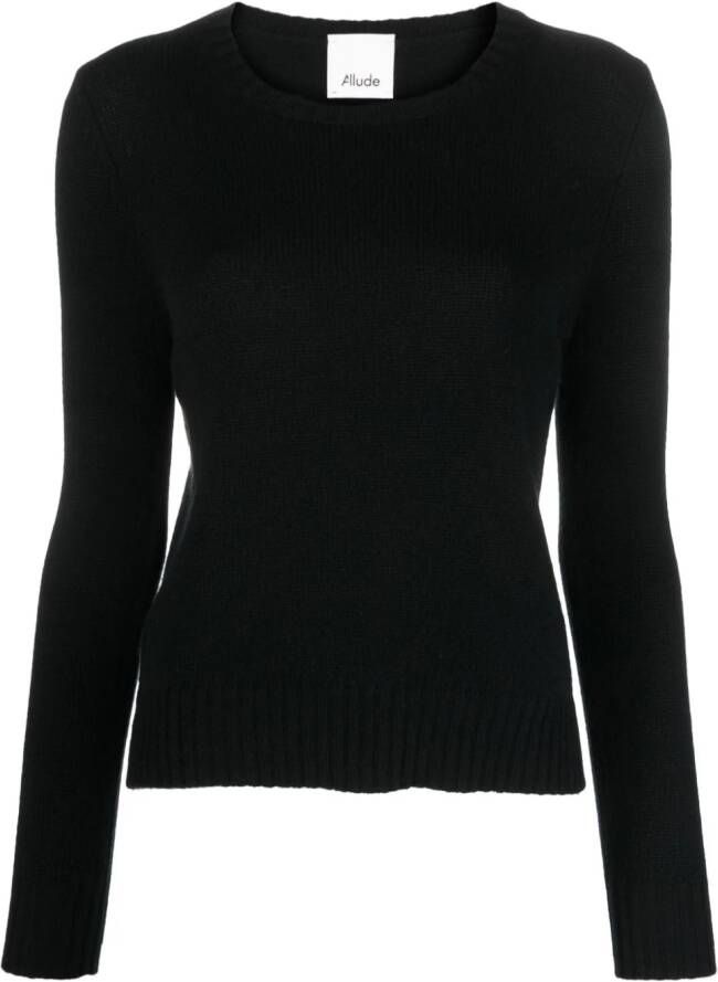 Allude Kasjmier trui Zwart