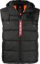 Alpha Industries Bodywarmer met logopatch Zwart - Thumbnail 1