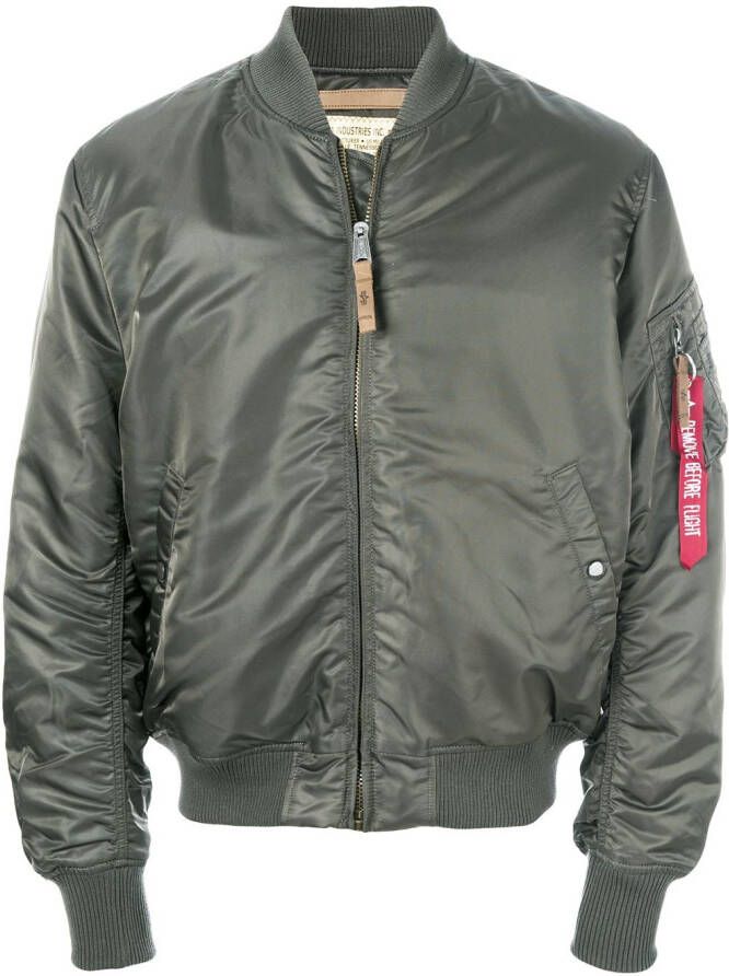 Alpha Industries bomber jacket Groen