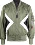 Alpha Industries Bomberjack met contrast vlakken Groen - Thumbnail 1
