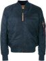 Alpha Industries klassiek bomberjack met rits Blauw - Thumbnail 1