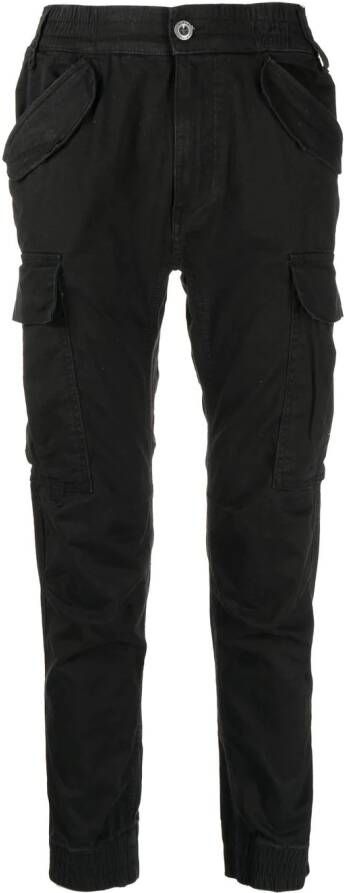 Alpha Industries Broek met klepzak Zwart